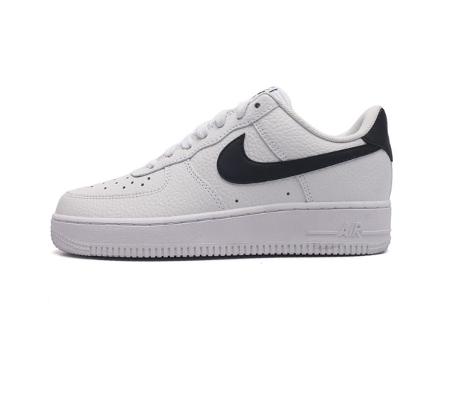 耐克 Nike Air Force 1 07 空军一号 Af 1 低帮厚底增高百搭休闲运动板鞋 柔软 弹性十足的缓震性能和出色的中底设计 横跨复古与现代的外型结