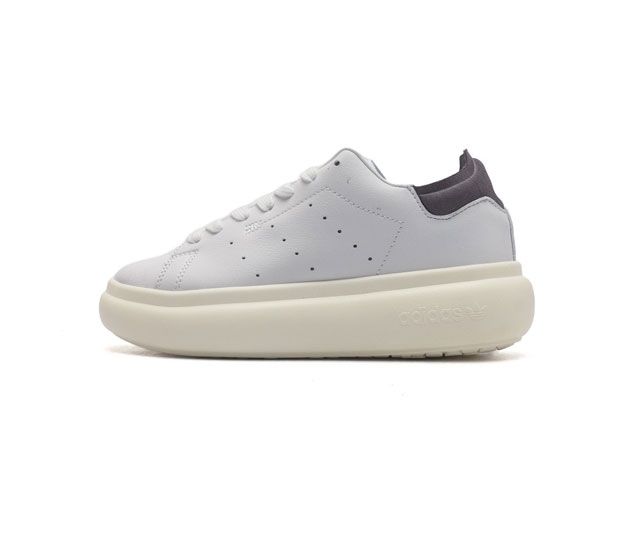 阿迪达斯 Adidas Originals Stan Smith Pf Shoes 经典厚底运动板鞋小白鞋 这款adidas Stan Smith系列经典运动鞋