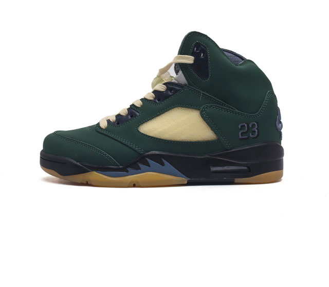 耐克 Nike Air Jordan 5 Retro 中帮 乔丹之子 Aj5 乔丹5代 Aj5 乔5 乔丹5 中邦 乔丹篮球运动鞋 复古休闲文化篮球鞋 后跟饰有