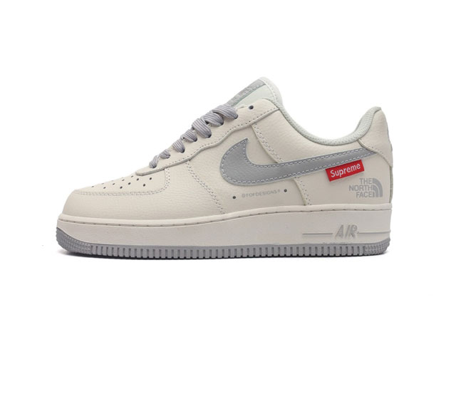 耐克 Nike Air Force 1 07 空军一号 Af 1 低帮厚底增高百搭休闲运动板鞋 柔软 弹性十足的缓震性能和出色的中底设计 横跨复古与现代的外型结