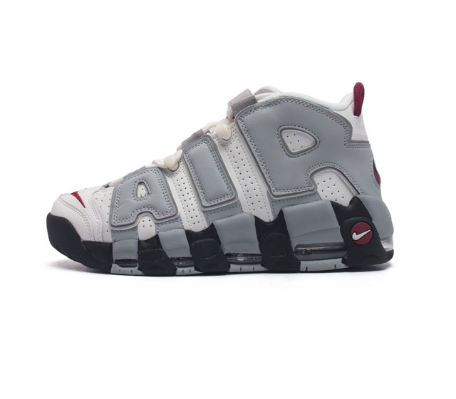 耐克 Nike Air More Uptempo 男女子运动鞋 续写 20 世纪 80 年代和 90 年代篮球运动飞速发展的传奇 结合独特品牌标志和可视缓震配置