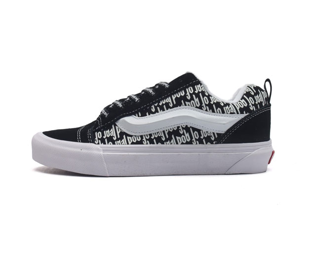 万斯 Vans Knu-Skool Vr3 Lx 面包鞋 坎普尔 茱利安系列低帮复古硫化休闲运动板鞋 肥胖版大logo 要说整个2023年最为热门的鞋型之一 面