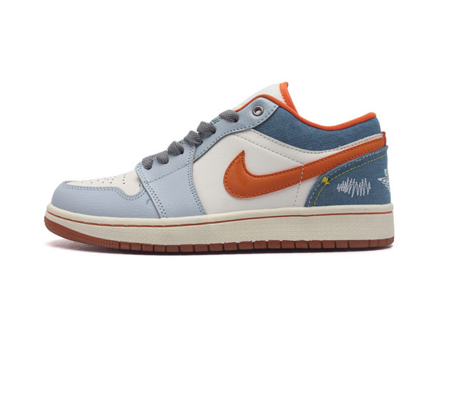 耐克 乔丹air Jordan 1 Low Aj1 乔1 乔丹1代aj1 低帮复古文化休闲运动篮球鞋 从1985 年面世的元年款汲取设计灵感 采用简洁大方的经典