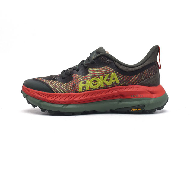 公司级 Hoka One One男女运动鞋 Mafate Speed 4 系列 飞速马法特4 减震回弹透气越野跑鞋 Mafatespeed 4 是需要舒适性和多