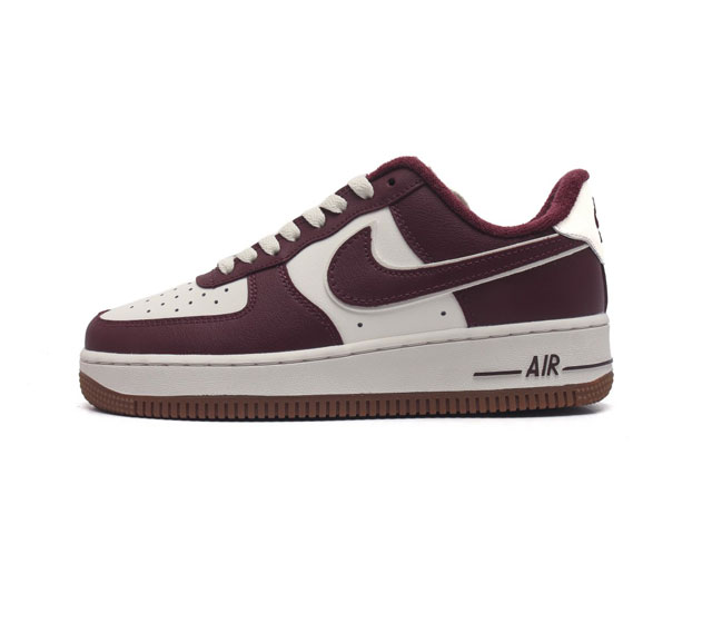 耐克 Nike Air Force 1 07 空军一号 Af 1 低帮厚底增高百搭休闲运动板鞋 柔软 弹性十足的缓震性能和出色的中底设计 横跨复古与现代的外型结