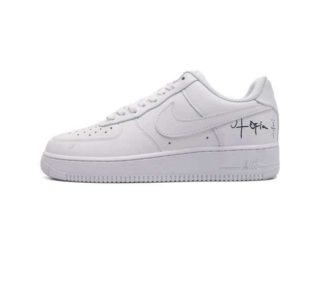 耐克 Nike Air Force 1 07 空军一号 Af 1 低帮 厚底增高百搭 休闲运动板鞋 柔软 弹性十足的缓震性能和出色的中底设计 横跨复古与现代的外