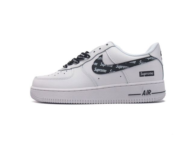 耐克 Nike Air Force 1 07 空军一号 Af 1 低帮 厚底增高百搭 休闲运动板鞋 柔软 弹性十足的缓震性能和出色的中底设计 横跨复古与现代的外