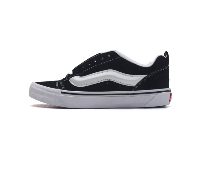 万斯 Vans Knu-Skool Vr3 Lx 面包鞋 坎普尔 茱利安系列低帮复古硫化休闲运动板鞋 肥胖版大logo 要说整个2023年最为热门的鞋型之一 面