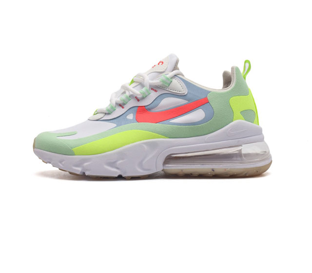 公司级 耐克nike Air Max React 缓震气垫休闲运动鞋 具备时尚风格和舒适感受 演绎未来风范 柔软泡棉中底搭载大体积 Max Air 气垫 造就传