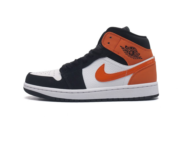 耐克 Nike Air Jordan 1 Mid 男女子篮球鞋时尚轻盈板鞋aj1乔1运动鞋 乔丹一代 高帮复古休闲篮球鞋 Air Jordan 1 Mid 搭载