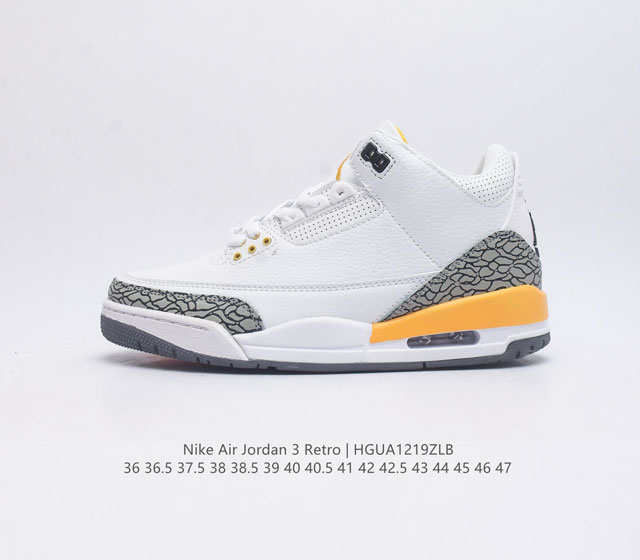 耐克 乔丹 Aj3 耐克 Nike Air Jordan 3 Retro Se 乔3 复刻篮球鞋 乔丹3代 三代 男女子运动鞋 作为 Aj 系列中广受认可的运动