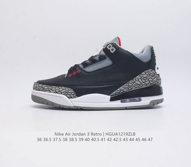 耐克 乔丹 Aj3 耐克 Nike Air Jordan 3 Retro Se 乔3 复刻篮球鞋 乔丹3代 三代 男女子运动鞋 作为 Aj 系列中广受认可的运动