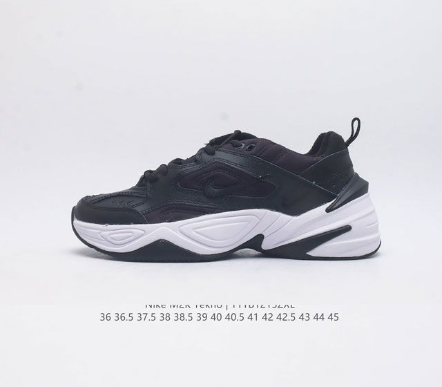 耐克 Nike M2K Tekno 男女子运动鞋厚底老爹鞋经典复古休闲慢跑鞋 从 Monarch 系列汲取灵感 以太空时代细节演绎未来风范 分层鞋面借鉴自元年款