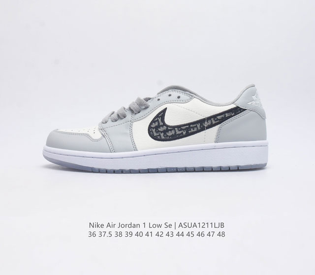 二层皮 耐克 乔丹air Jordan 1 Low Aj1 乔1 乔丹1代 低帮板鞋复古文化休闲运动篮球鞋 从1985 二层皮 二层皮年面世的元年款汲取设计灵感