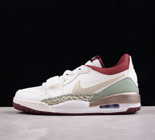 Air Jordan Legacy Aj312 Low 龙年限定 头层 魔术贴三合一板鞋 Fz5047- 尺码 36 36.5 37.5 38 38.5 39