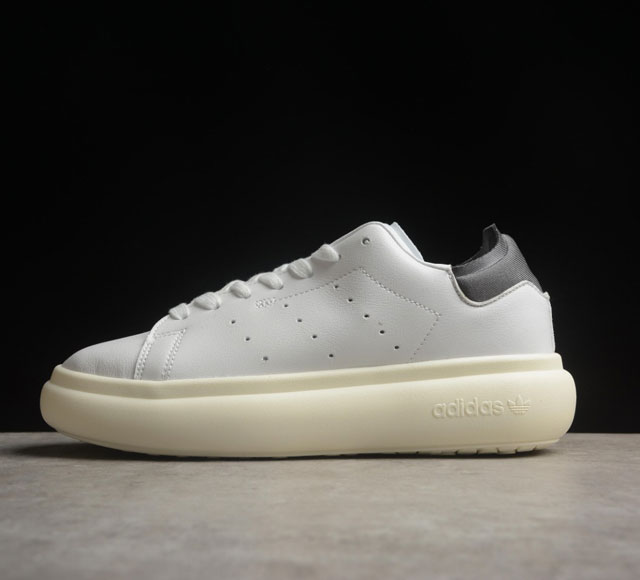 Stan Smith Pf White Green 史密斯面包版系列低帮轻量松糕经典百搭复古休闲运动厚底板鞋 Id3741 尺码 35 36 36 37 38