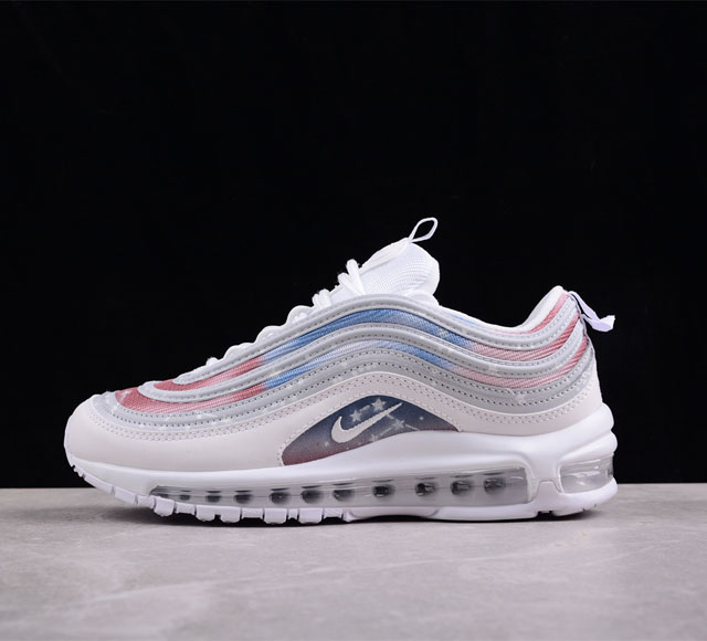 Nk Air Max 97 定制款 全掌气垫复古子弹跑步鞋 921826-101 全新配色原装批次子弹拆解原鞋开发 打造全市场最强版本子弹 这里只对比原鞋原厂t