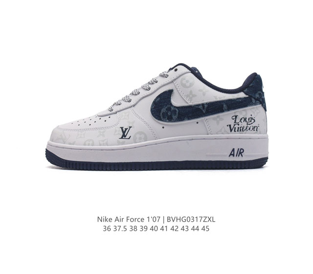 耐克 Nike Air Force 1 07 空军一号 Af 1 低帮 厚底增高百搭 休闲运动板鞋 柔软 弹性十足的缓震性能和出色的中底设计 横跨复古与现代的外