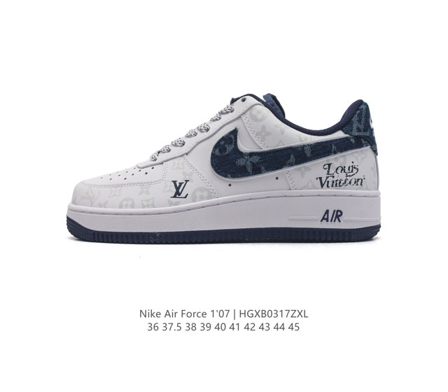 头层皮 耐克 Nike Air Force 1 07 空军一号 Af 1 低帮 厚底增高百搭 休闲运动板鞋 柔软 弹性十足的缓震性能和出色的中底设计 横跨复古与