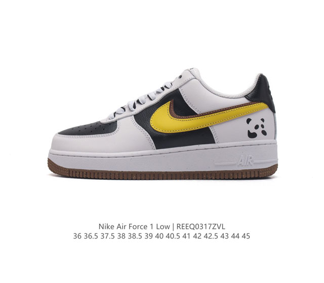 耐克 Nike Air Force 1 07 空军一号 Af 1 低帮 厚底增高百搭 休闲运动板鞋 柔软 弹性十足的缓震性能和出色的中底设计 横跨复古与现代的外