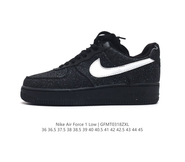 耐克男女鞋 Nike Air Force 1 '07 空军一号运动鞋 Af1 时尚休闲篮球板鞋 设计灵感源自摔跤运动 助你发挥天赋 震撼全场 华丽设计搭配优质鞋