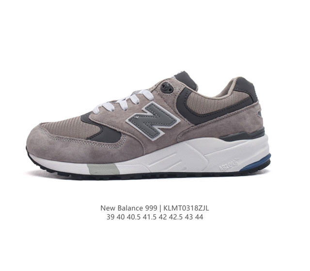 New Balance Ml999新百伦系列男鞋 经典复古休闲运动慢跑鞋厚底增高鞋 升级原装5层独立私模#高密度炭胶大底#台产丝光麂皮制 慢跑鞋之王 荣耀回归