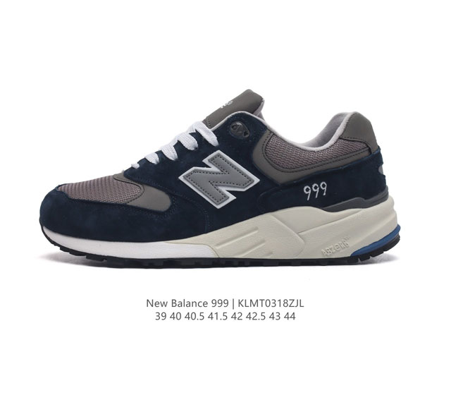 New Balance Ml999新百伦系列男鞋 经典复古休闲运动慢跑鞋厚底增高鞋 升级原装5层独立私模#高密度炭胶大底#台产丝光麂皮制 慢跑鞋之王 荣耀回归