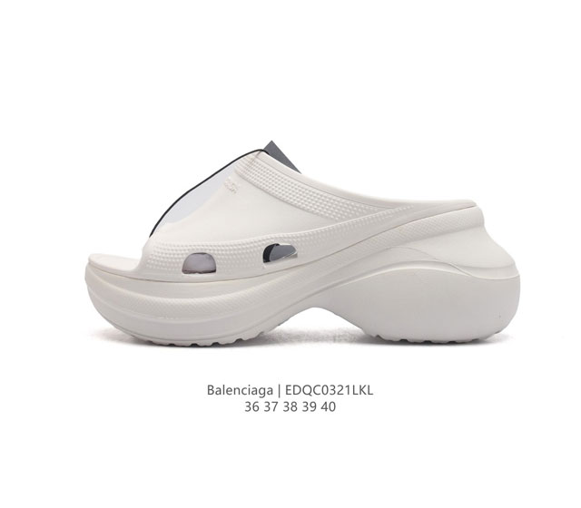 Balenciaga 巴黎世家 女士拖鞋 法国高端奢侈品牌-巴黎世家balenciaga Mold Thong Sandals夏季沙滩涉水百搭休闲拖鞋踩屎感凉拖