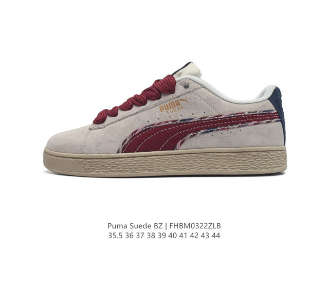 彪马puma Suede Bz Fringe 低帮复古轻便透气防滑减震休闲鞋 时尚男女士板鞋潮运动鞋 类型 男女鞋 尺码: 35.5-44 货号 399021