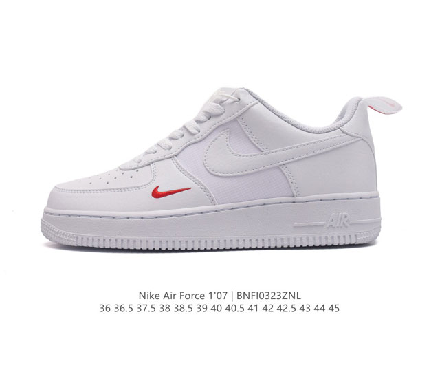 公司级 Af1耐克 Nike Air Force 1 07 Low 空军一号 原楦头原纸板 打造纯正空军版型 小红钩 专注外贸渠道 全掌内置蜂窝气垫 原盒配件