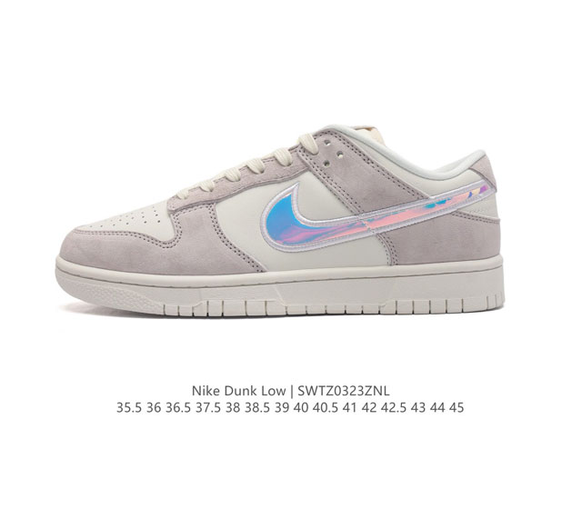 耐克nike Dunk Low 板鞋 Sb系列经典百搭休闲运动板鞋加厚鞋舌的填充 使舒适性大大提升 同时也更方便穿脱中底部分则加入了脚感柔软舒适zoomair气