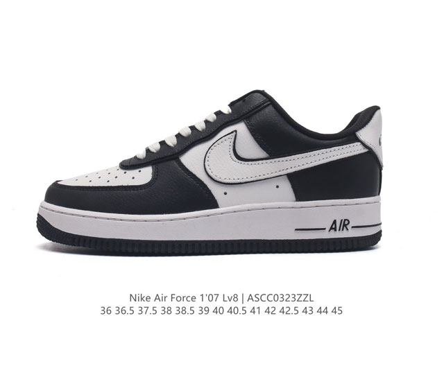 耐克 Nike Air Force 1 07 空军一号 Af 1 低帮 厚底增高百搭 休闲运动板鞋 柔软 弹性十足的缓震性能和出色的中底设计 横跨复古与现代的外