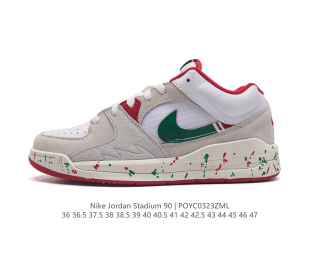 耐克男女士运动板鞋 Nike Air Jordan Stadium 90 Stadium 乔丹 Aj 90 篮球鞋 Jordan Stadium 90充满了对t