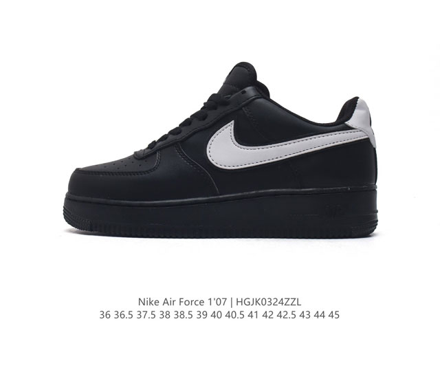 耐克nike Air Force 1 Low 空军一号 Af1 低帮百搭休闲运动板鞋 柔软 弹性十足的缓震性能和出色的中底设计 横跨复古与现代的外型结合 造就出