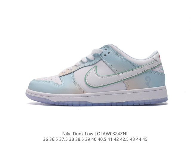 耐克nike Dunk Low 板鞋 Sb系列经典百搭休闲运动板鞋加厚鞋舌的填充 使舒适性大大提升 同时也更方便穿脱中底部分则加入了脚感柔软舒适zoomair气