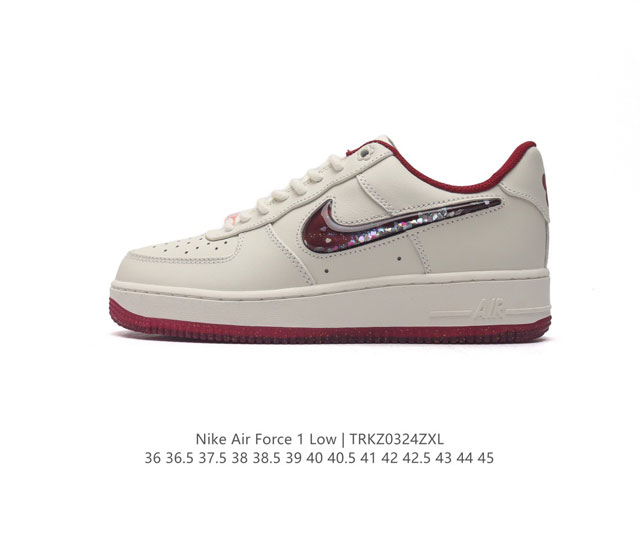 头层皮 耐克nike Air Force 1 Low 空军一号 Af1 低帮百搭休闲运动板鞋 柔软 弹性十足的缓震性能和出色的中底设计 横跨复古与现代的外型结合 - 点击图像关闭