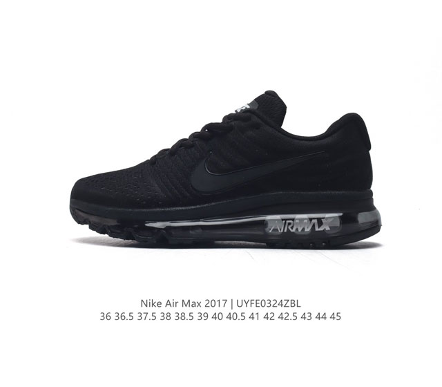 公司级 Nike 耐克 Air Max 2017 男女士跑鞋全掌气垫缓震休闲运动跑步鞋 Nikeair Max2017是nike Air Max系列的2017年