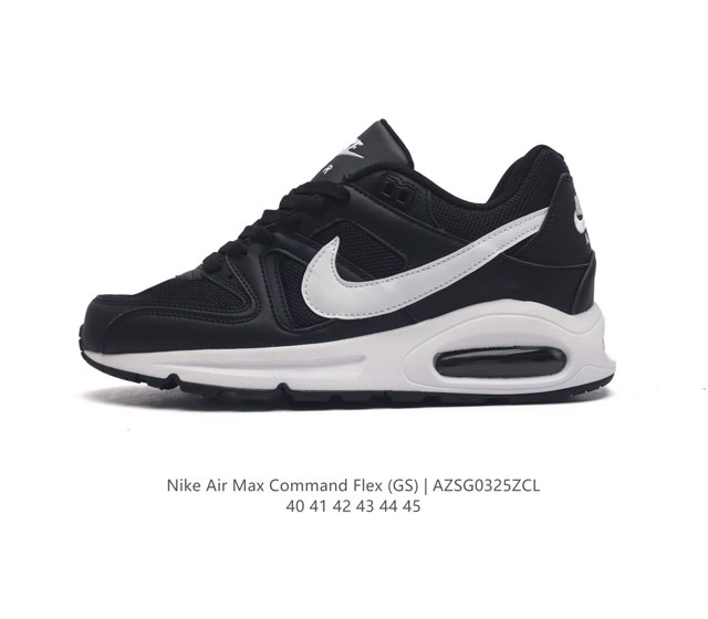 耐克 Nike Air Max Command防滑缓冲减震耐磨舒适男士跑步鞋 Nike Air Max Command 男子运动鞋于 1987 年掀起鞋款革命