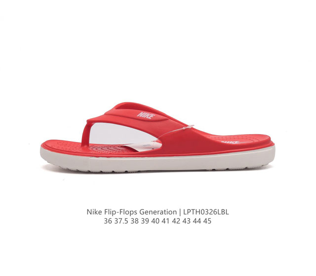 耐克 Nike Flip Flops Generation 情侣夏季沙滩涉水休闲百搭运动潮流人字拖凉拖鞋 货号 Da2545 码数 36-45 编码 Lpth0