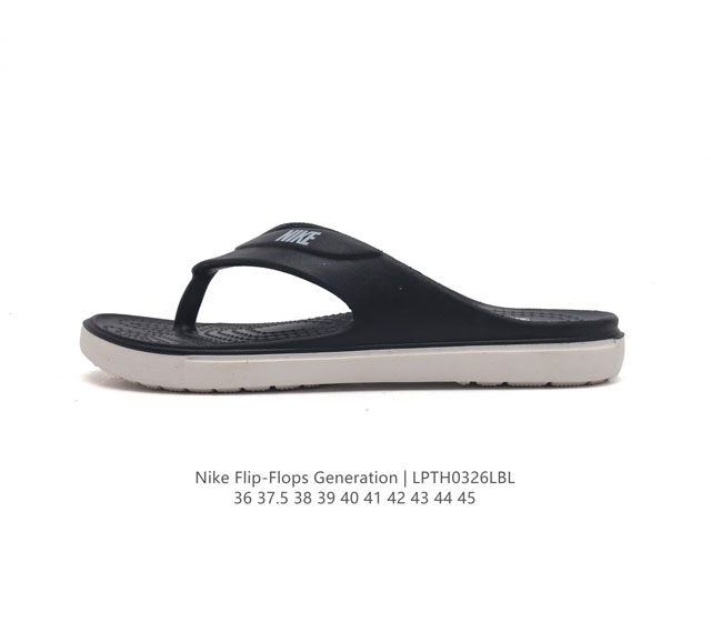 耐克 Nike Flip Flops Generation 情侣夏季沙滩涉水休闲百搭运动潮流人字拖凉拖鞋 货号 Da2545 码数 36-45 编码 Lpth0