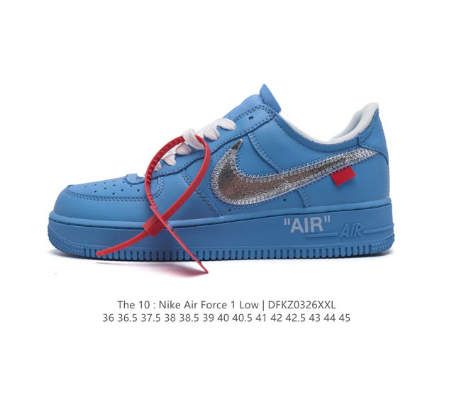 头层皮 带气垫 耐克nike Air Force 1 Low 空军一号低帮休闲板鞋 打造纯正空军版型#专注外贸渠道 全掌内置蜂窝气垫 #原盒配件 原厂中底钢印