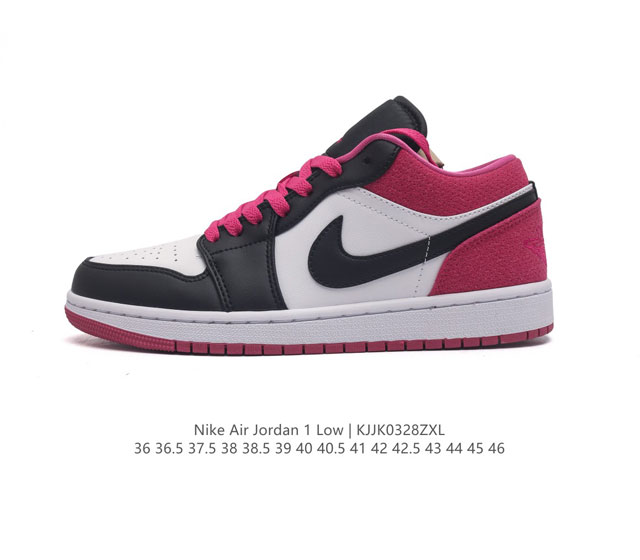 耐克 乔丹air Jordan 1 Low Aj1 乔1 乔丹1代aj1 低帮复古文化休闲运动篮球鞋 从1985 年面世的元年款汲取设计灵感 采用简洁大方的经典