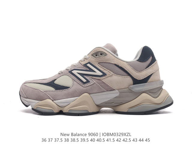 Nb 新百伦 New Balance Nb9060小象蹄男女款9060舒适百搭老爹鞋 全新 9060 款式将经典风格与现代设计融合到日常多功能性中 9060 重