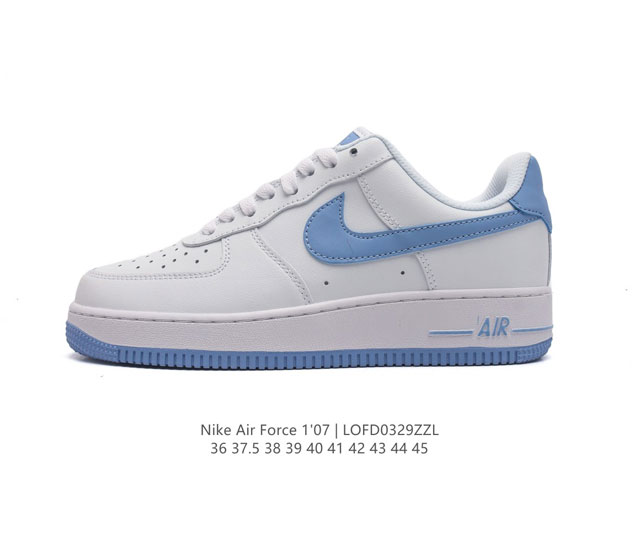 耐克nike Air Force 1 Low 空军一号 Af1 低帮百搭休闲运动板鞋 柔软 弹性十足的缓震性能和出色的中底设计 横跨复古与现代的外型结合 造就出