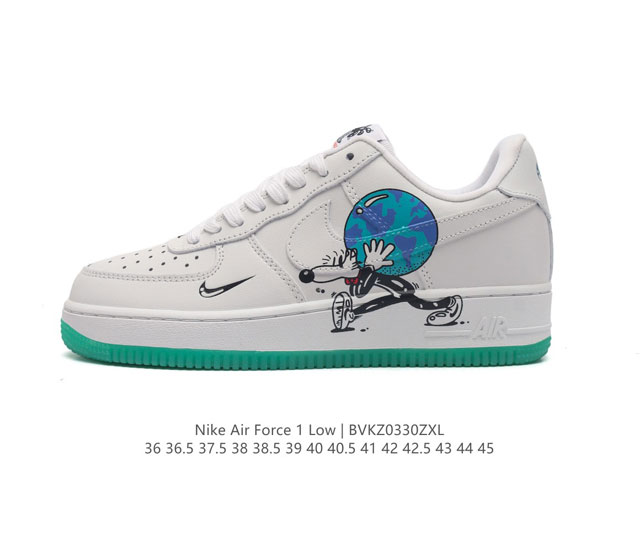 特价头层皮 耐克 Nike Air Force 1 '07 Low 空军一号含气垫 低帮百搭厚底增高休闲运动板鞋 柔软 弹性十足的缓震性能和出色的中底设计 横跨 - 点击图像关闭