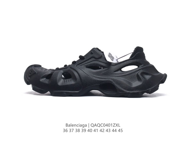 Balenciaga Aw22 Hd Sneaker 巴黎世家 男女士凉拖鞋 沙滩鞋 走秀新款洞洞鞋凉鞋 类型 男女鞋 Size 36-45 编码 Qaqc04