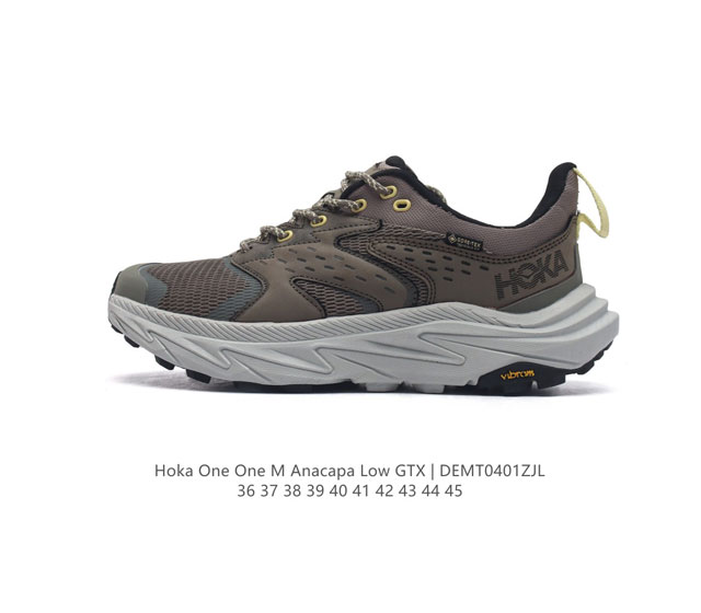 登山徒步好伴履 Hoka One One Anacapa Low Gtx 阿纳卡帕 男女士gtx防水中帮登山鞋徒步鞋户外运动鞋 这款anacapa Low Gt