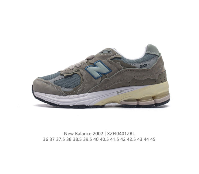 真标 新百伦 New Balance 2002R 跑鞋 男女运动鞋厚底老爹鞋 沿袭了面世之初的经典科技 以 Encap 中底配以升级版 N-Ergy 缓震物料