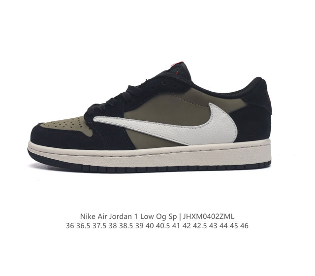 耐克 Nike Air Jordan 1 Low Og Sp Military Blue Aj1乔1 倒勾 低帮篮球鞋 Aj1 乔丹1代 Aj1 乔1 反向脚趾