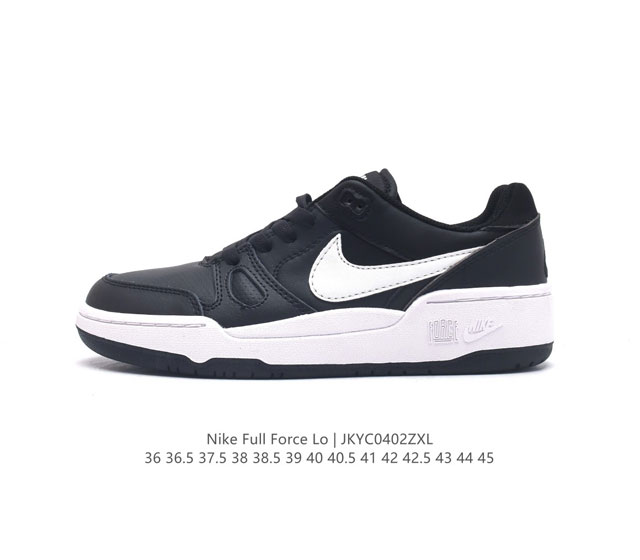 耐克 Nike 全新鞋型 来了 Nike Full Force Low 时尚复古运动板鞋 复古气质爆棚 近年来复古风的兴起 众多品牌纷纷推出自己的全新鞋款 势必